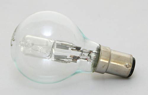 Status 18 W Small Bayonet Cap Halogen Round Bulb - Transparent