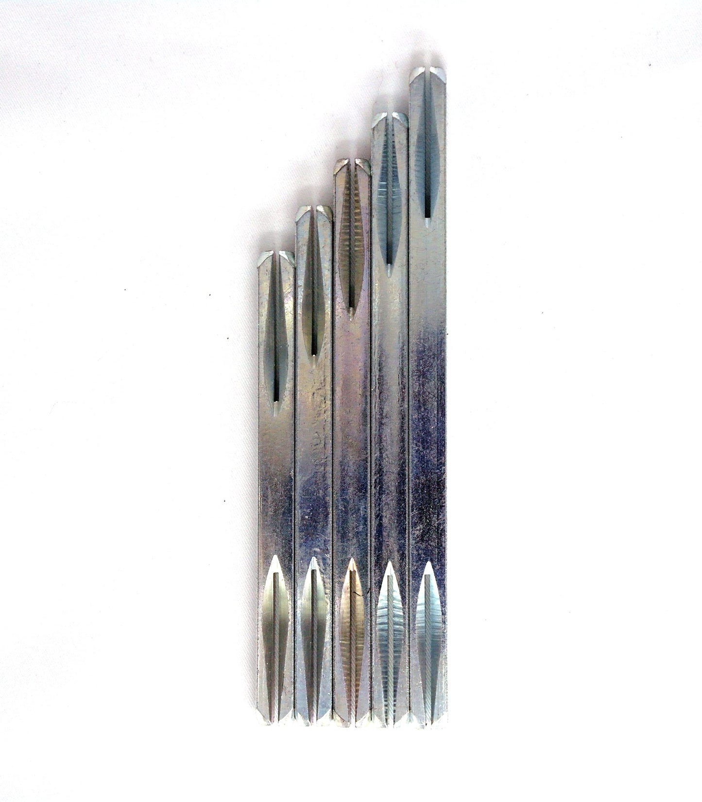 Spindle Bar Replacement for Door Handle 8mm Plain or Split 100mm 110mm 120mm 130mm 140mm or 150mm Steel Zinc Finish. Pack of 1