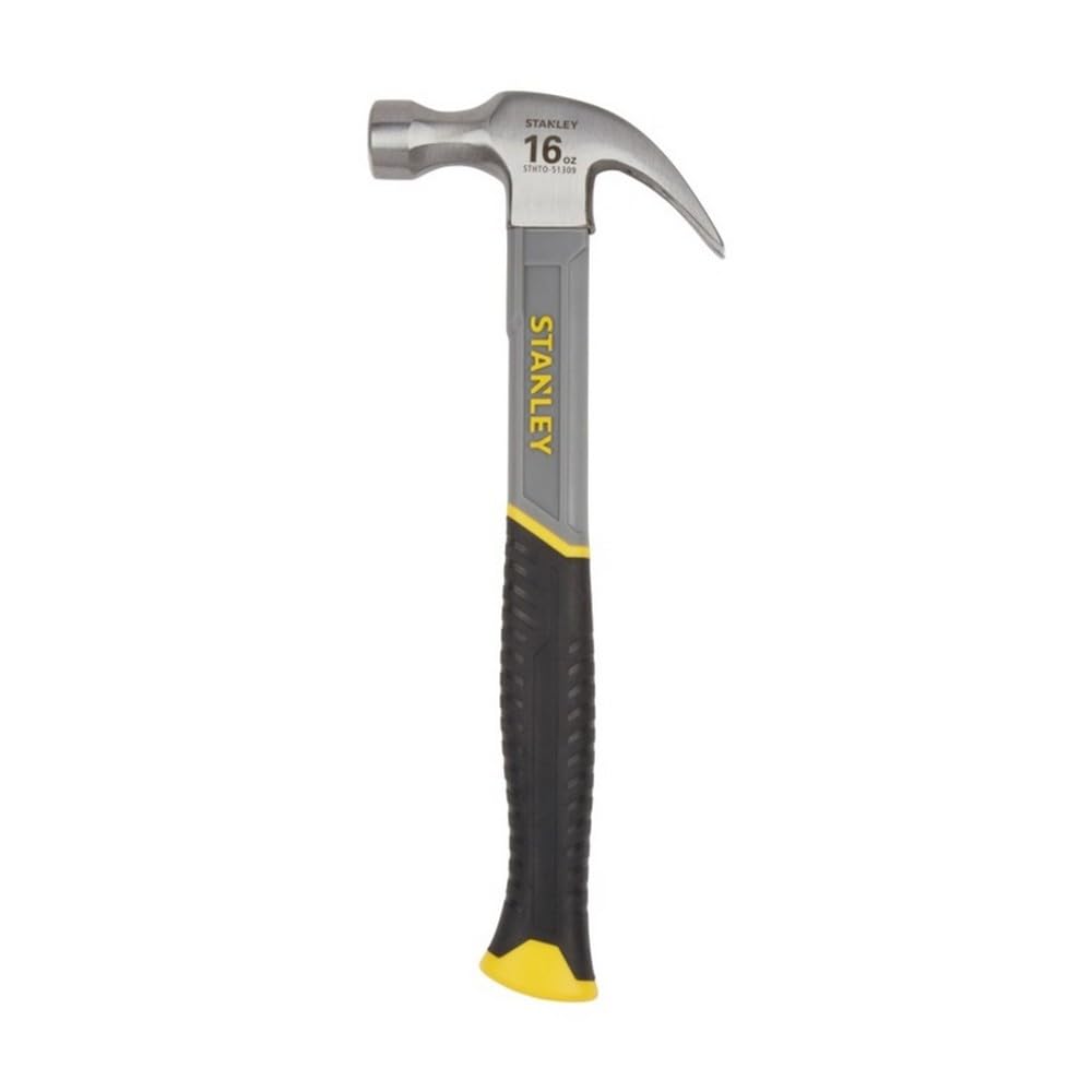 STANLEY Fiberglass Curved Claw Hammer