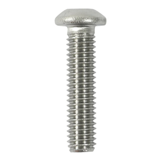 M6 x 30 Socket Button Screw - Stainless Steel A2- Pack of 10