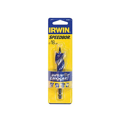 Irwin 1921930 14 mm x 4-Inch 6X Blue Groove Stubby Wood Bit - Parent