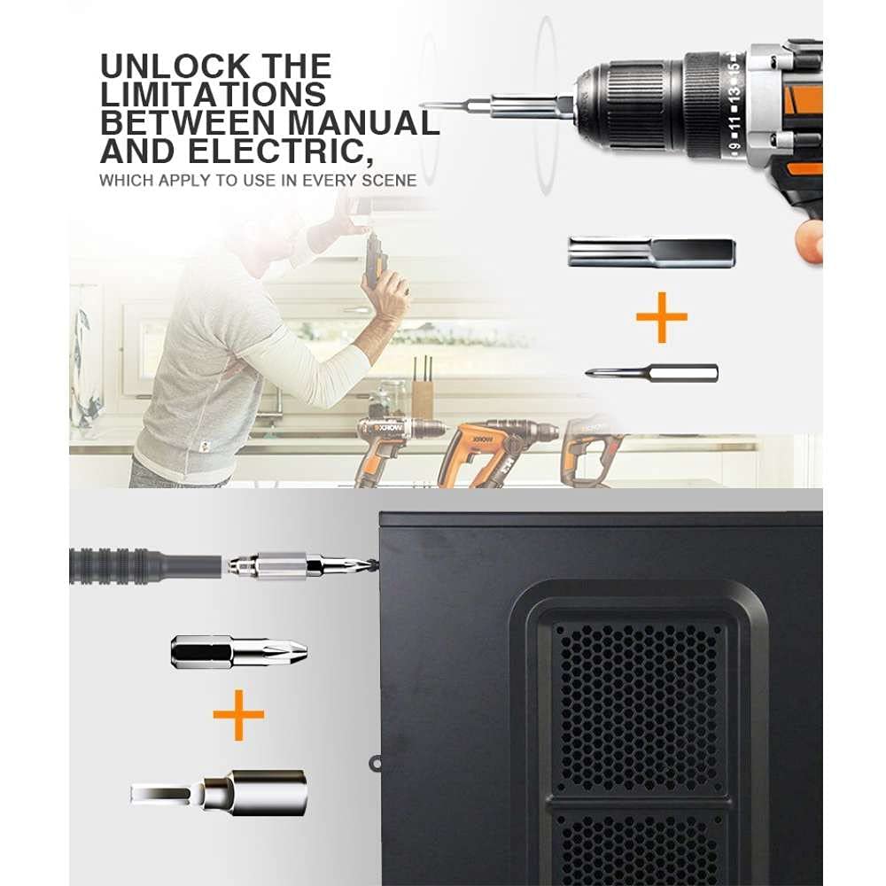 Northpoint Jakemy Pro Tech Screwdriver Fine Tool 43-Piece Magnetic Fastening