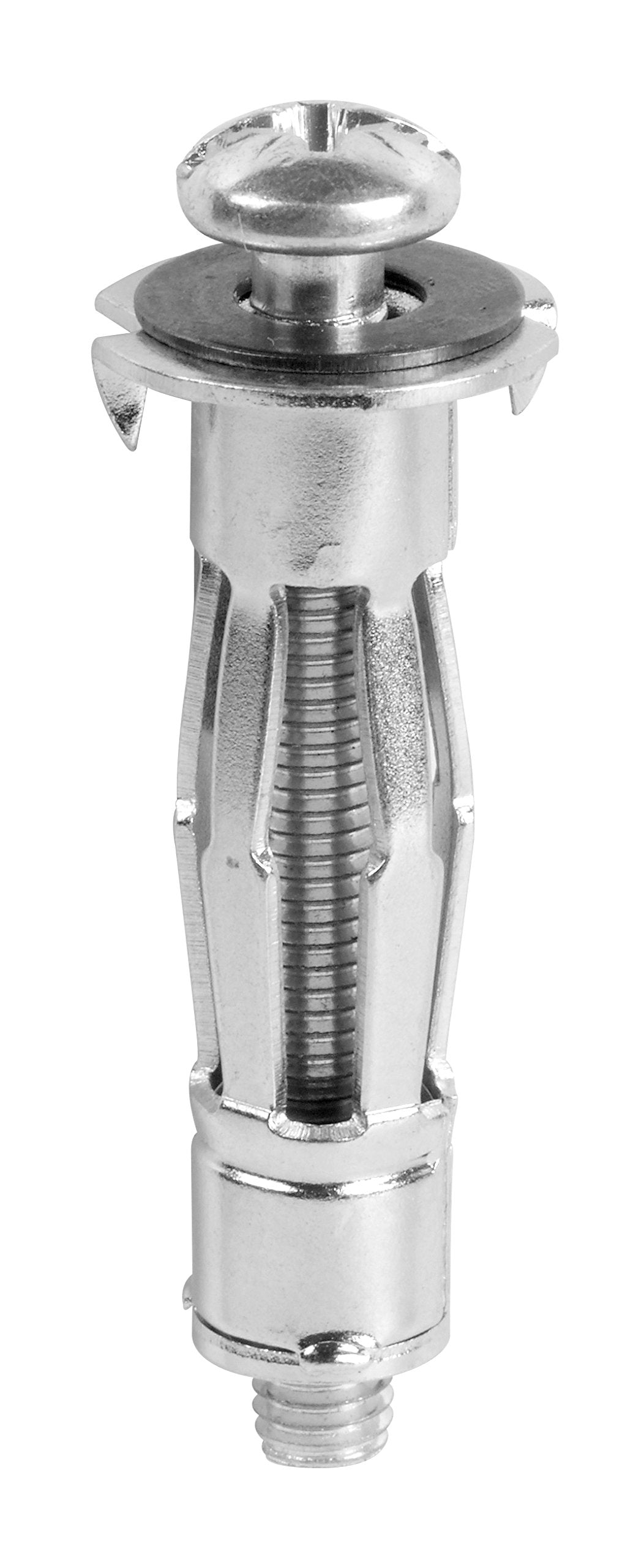 TIMco 50037CAP 45mm Metal Cavity Anchor Screw - Silver (Box of 4)