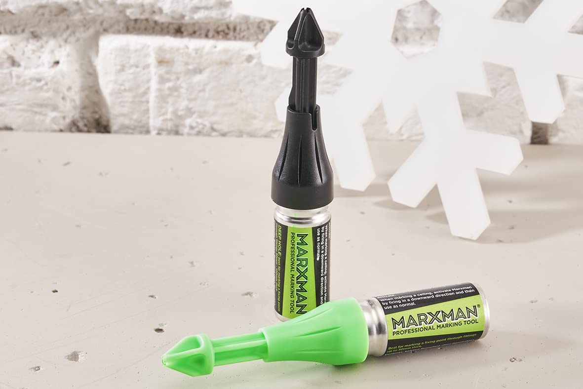 R&C Components Ltd Marking Pen Twin Pack, Black and Green Marxman Marking Tool