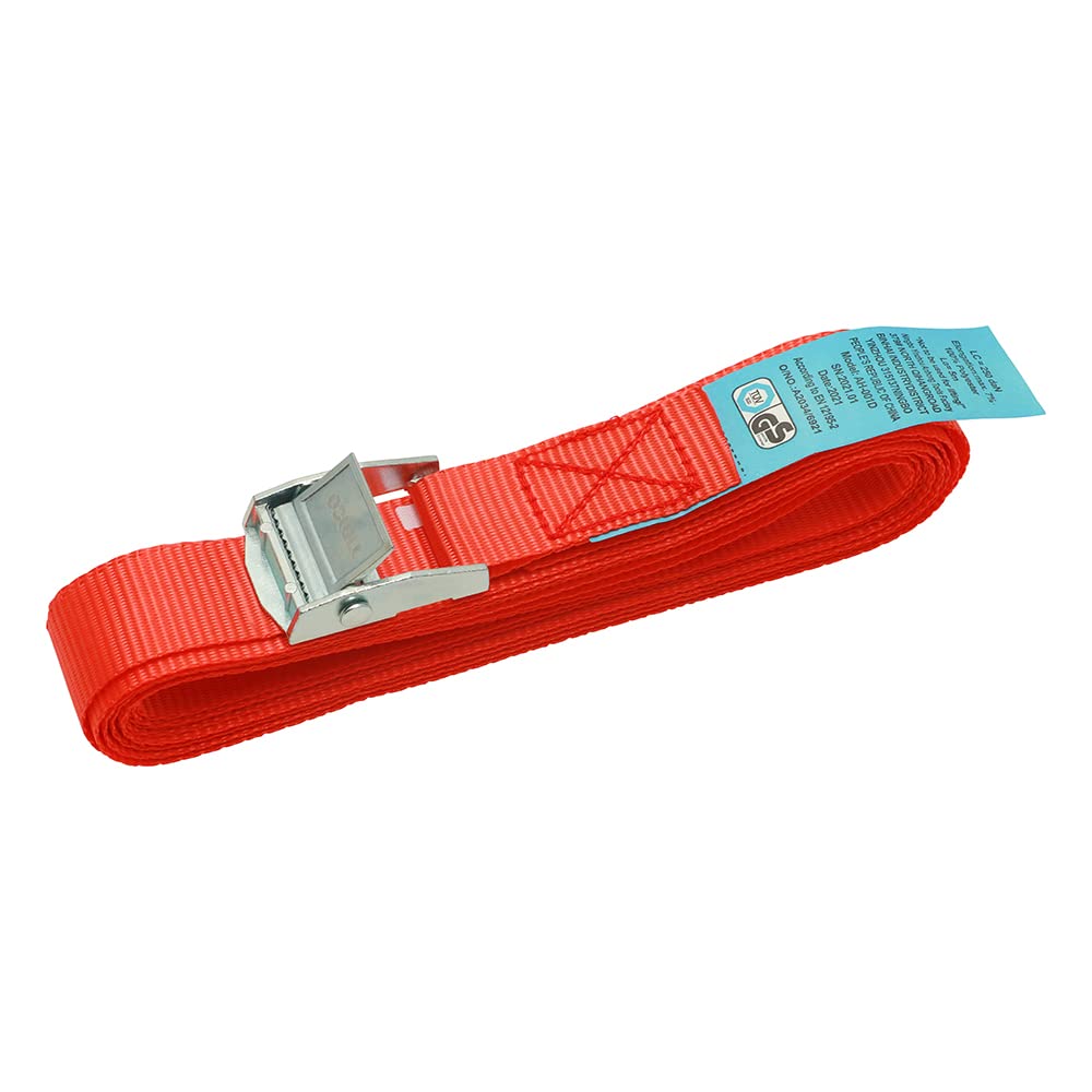 TIMCO Cam Buckles - Standard Duty - 5m x 25mm - Ideal for quickly securing light loads during transit or storage.