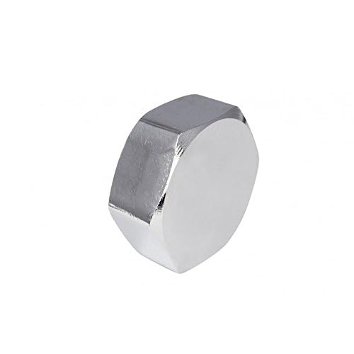 Chrome 1/2" BSP Thread Female Blanking End Cap Radiator Chrome Plug Water Pipe