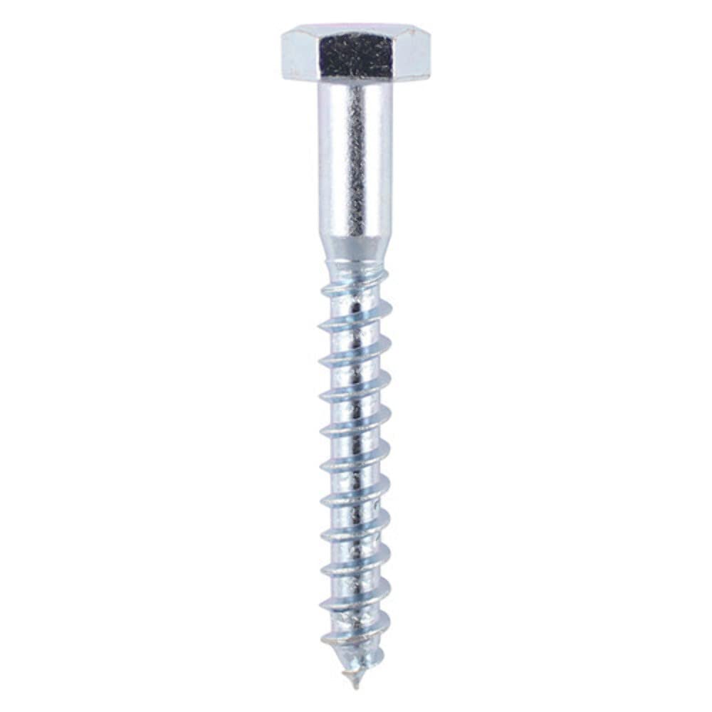 Timco Coach Screw - BZP - 12.0 x 75-2 Pieces