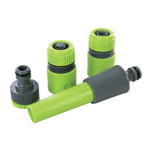 Silverline 394989 Hose Connector Set 4-Piece