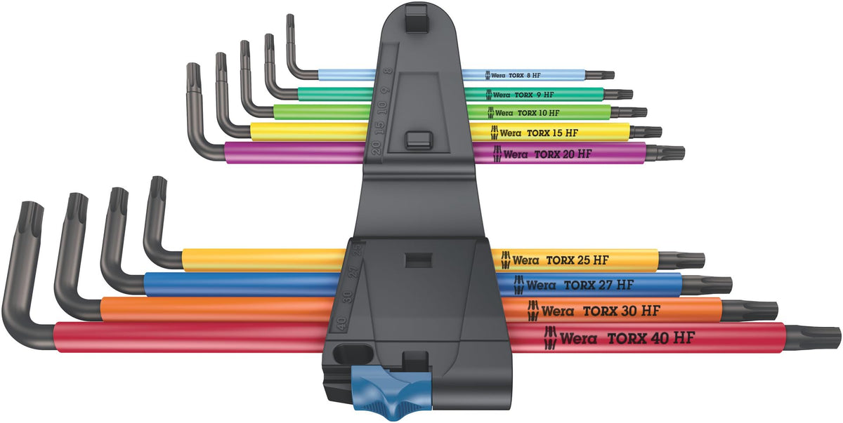 WERA 967 TX XL Torx Haltefunktion Laser Lang L-Schlüssel Set