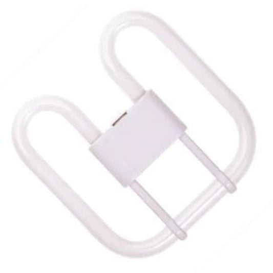 British Electric Lamps Bell 28w 2D Square 2-Pin Standard White (3500k) Compact Fluorescent Lamp, GR8, 28 W