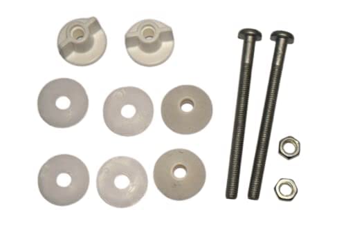 Toilet Cistern to Toilet Pan Fixing Kit Fittings for Close Coupling Coupled WC Bolts
