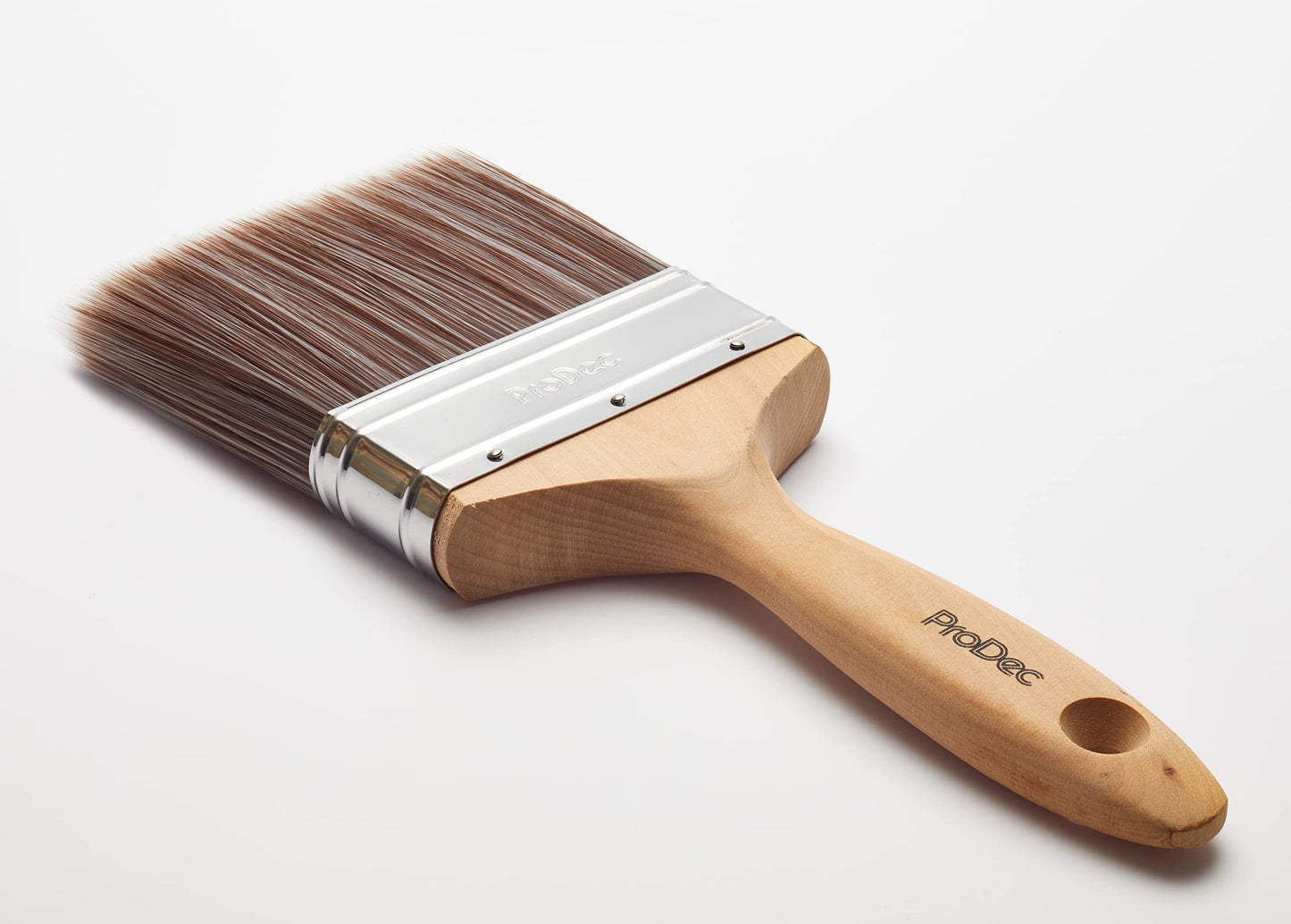 ProDec Premier Trade Professional Synthetic Paint Brush for a Smooth Finish Painting with Emulsion, Gloss and Satin Paints on Walls, Ceilings, Wood and Metal