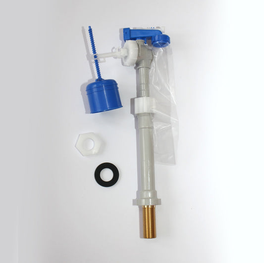 Thomas Dudley Hydroflo Bottom Entry Adjustable 1/2 inch 15mm Brass Inlet Float Valve 324302, Multi-Colour