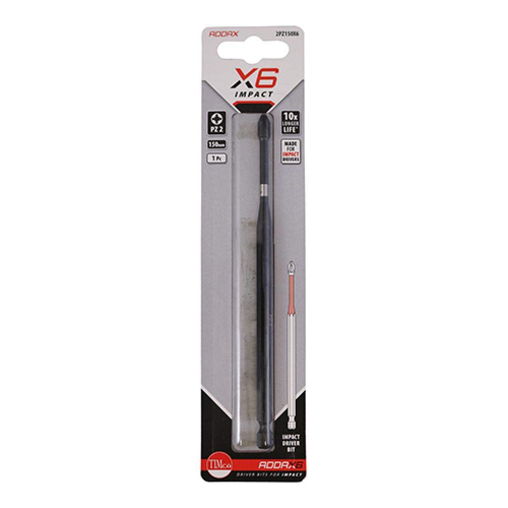 X6 Pozi Impact Driver Bit - 150mm