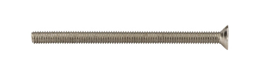 Knightsbridge Pack of 100 M3.5 x 50mm Flat-Head countersunk electrical socket screw - Nickel Plated