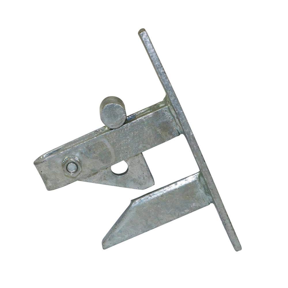 Timco SLCGTaurus Self Locking Gate Catch with Cranked Striker - Hot Dipped Galvanised -