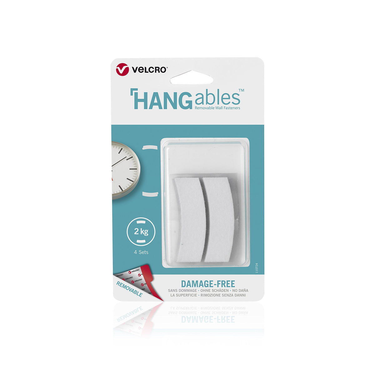 VELCRO Brand HANGables Removable Wall.