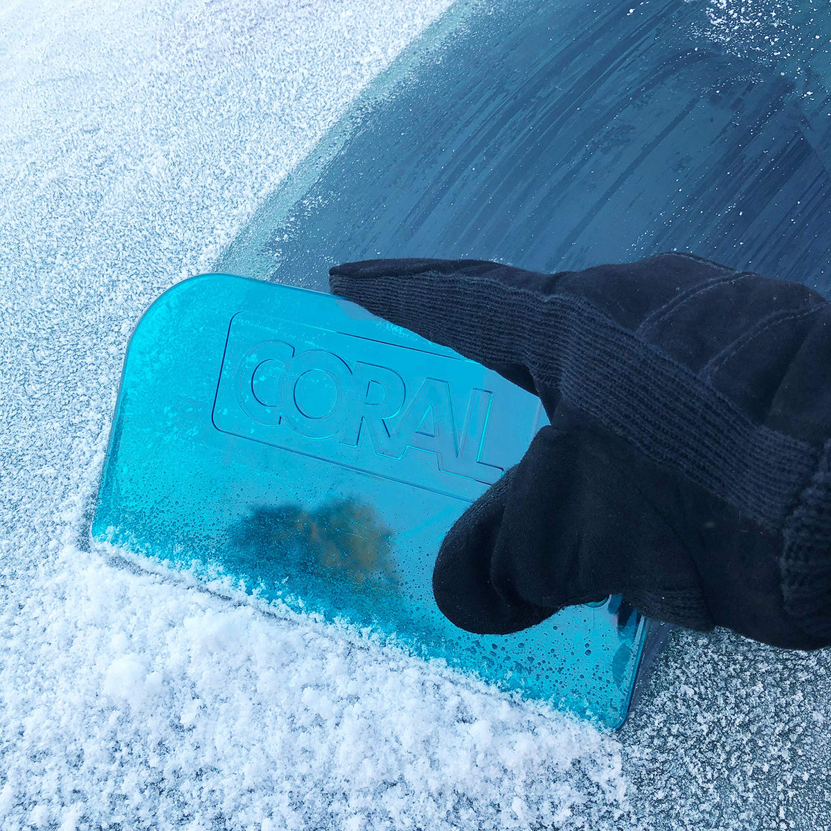 CORAL 69520 Icewiz Ice Scraper Snow Remover and Rapid De-Icer for Car Windscreens The Original 8.2 inch