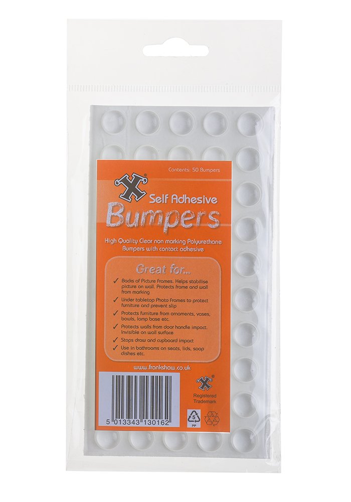 X 50-Self Adhesive Poly Bumpers