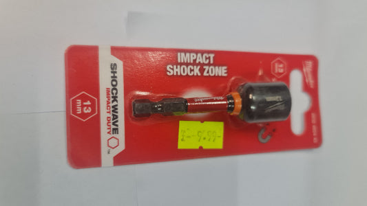 Milwaukee nut driver mag shw hex 13mm x 65mm 1pc
