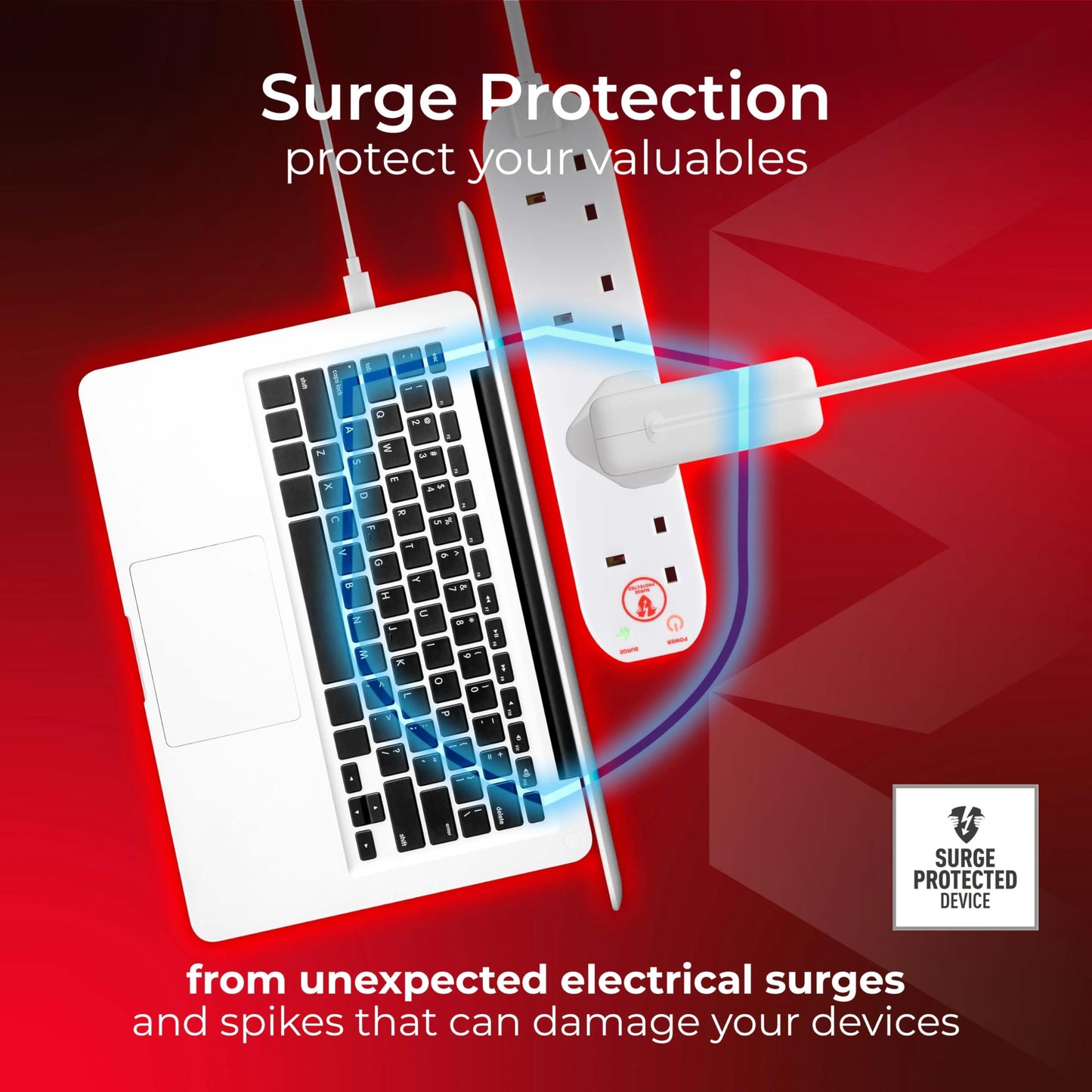 Masterplug Socket Extension Lead