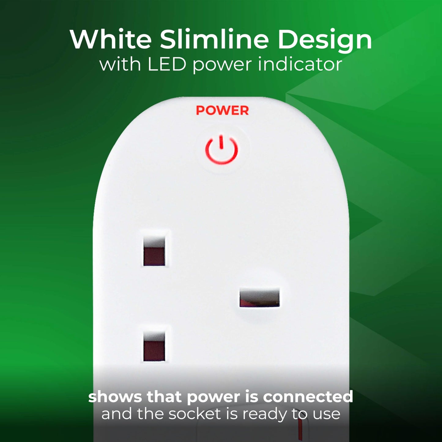 Masterplug Socket Extension Lead