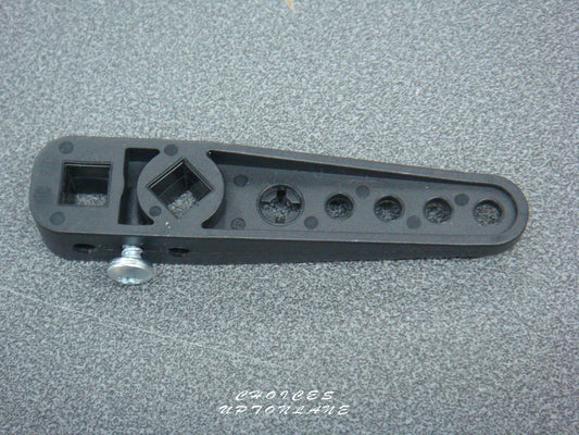 Replacement Black Plastic WC Toilet Cistern Flush Lever Multi Adjustable ARM