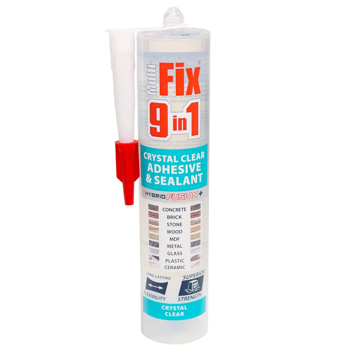 TIMCO 9 in 1 Adhesive & Sealant - 290ml - Clear