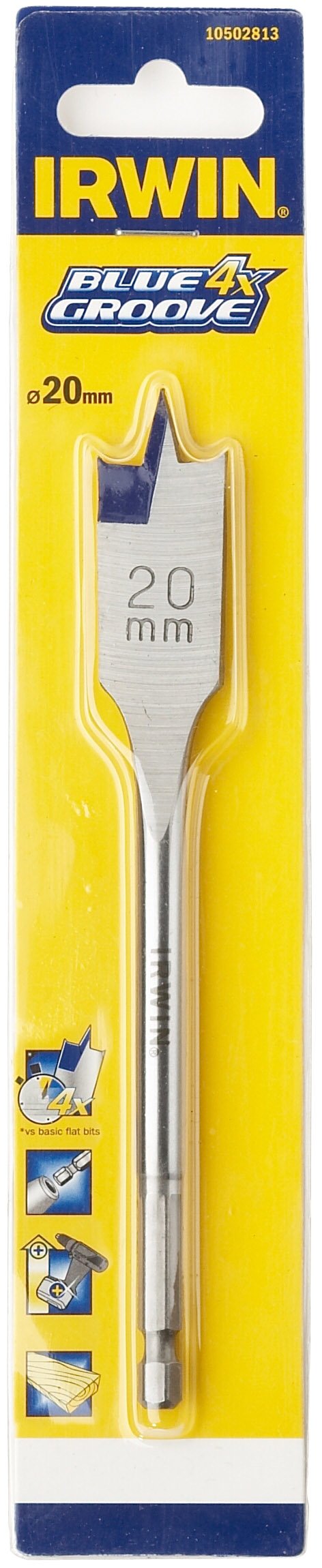 IRWIN Blue Groove Flatbit