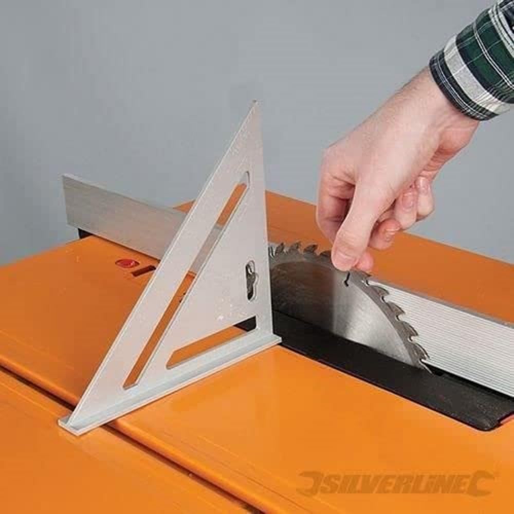 Silverline Heavy Duty Aluminium Roofing Rafter Square 7” (734110)