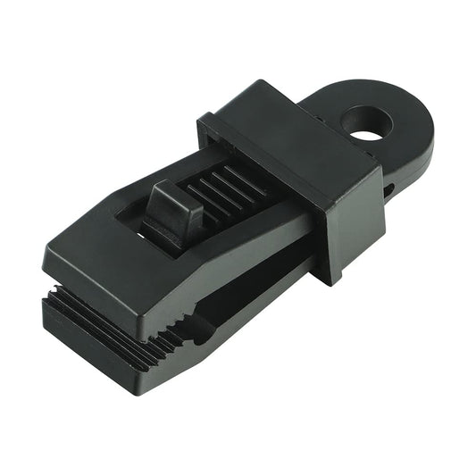 TIMCO Tarpaulin Tie Down Clips - Instant Anchor Point - Secures Tarpaulin, Canopies and Covers - 10 Clips in a Pack