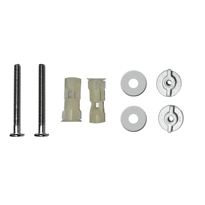 Handyfix Universal Nylon Top and Bottom Toilet Seat Fixings