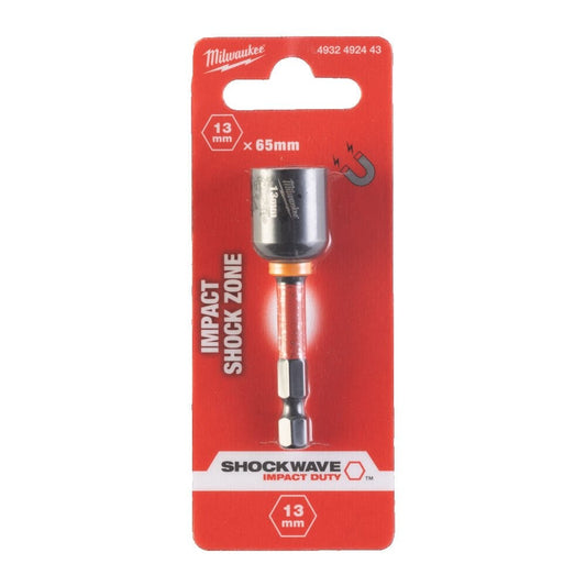 Milwaukee nut driver mag shw hex 13mm x 65mm 1pc